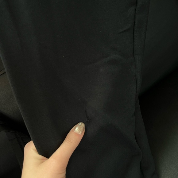 Moschino Black Sweatpants Double Question Logo Women’s - Picture 3 of 3